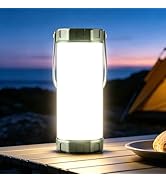 Glocusent 106 LED Camping Lights, Up to 80Hrs, 5000mAh Camping Lantern Rechargeable with 5 Bright...