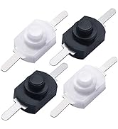 mxuteuk 50pcs Self-Lock Micro Push Button Switch DC 30V 1A for SMD Flashlight Type Light Lamp Wal...