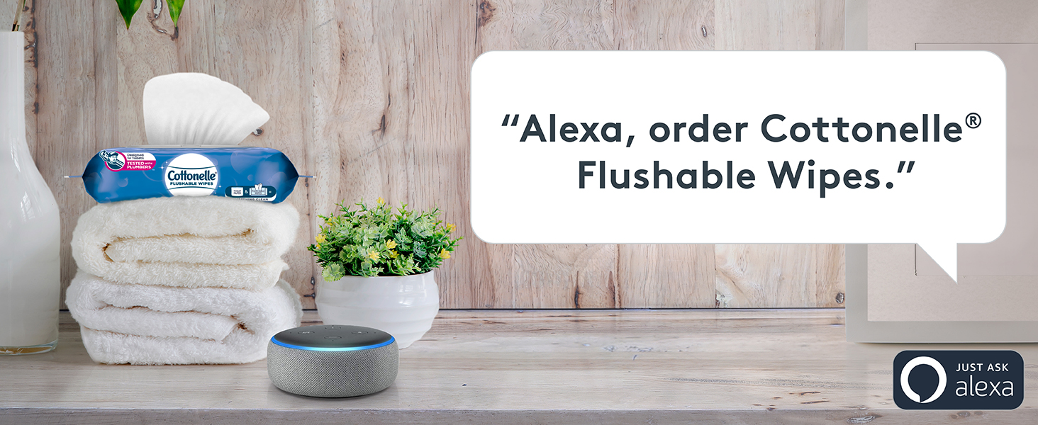 Cottonelle Flushable wipes