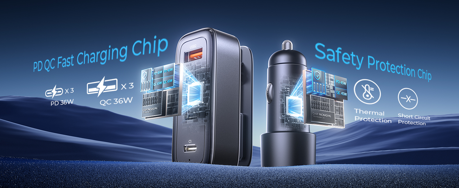 Car USB Charger Multi Port