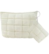 LYDZTION Puffy Makeup Bag,Cosmetic Bag for Women and Girls, Quilted Makeup Bag Organizer Cute Che...