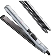 LANVIER Hair Straightener Flat Iron, 2 in 1 Hair Straightener and Curler, Nano Silver Tourmaline ...