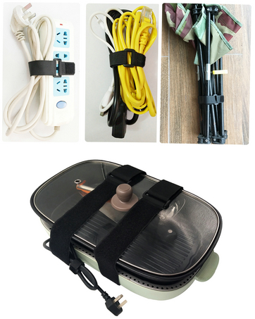 Reusable Fastening Cable Straps and Cable Ties Set