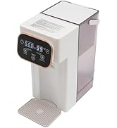 Instant Hot Water Dispenser with Filter,1500W Desktop Water Filter Dispenser,12 Temperatures & 8 ...