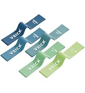VEICK Resistance Loop Exercise Bands, Elastic Workout Bands for Men Women, Set of 5 Different Res...