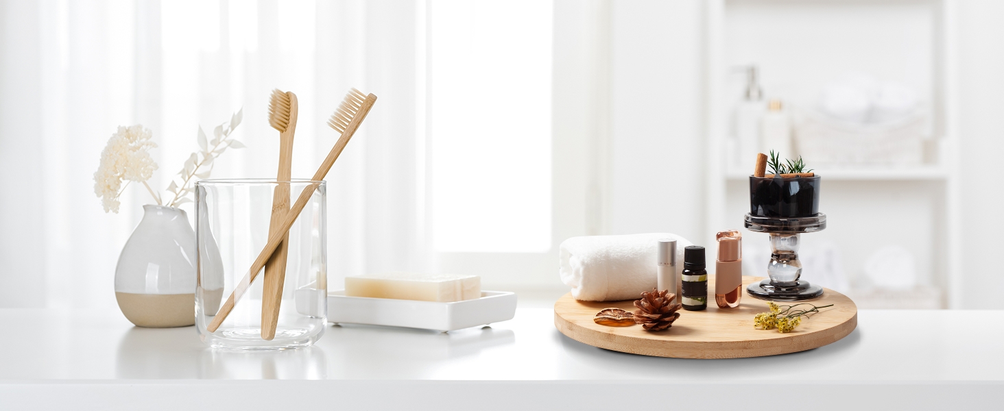 bamboo lazy susan