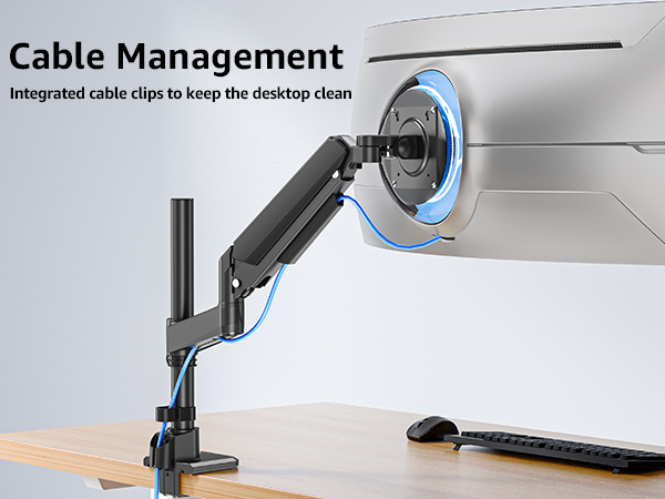 heavy duty monitor arm