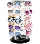 MOOCA Premium Acrylic Rotating Sunglasses, Eyewear Holder Display, Eyewear Collection, Sunglasses...