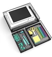 ITAYVAN Drawer Organizer Tray Set, 3 Pcs Metal Mesh Desk Drawer Organizers, Pen Pencil Desk Organ...