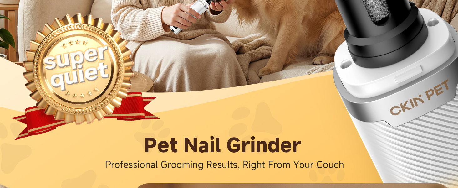 Quiet Electric Dog Nail Trimmer