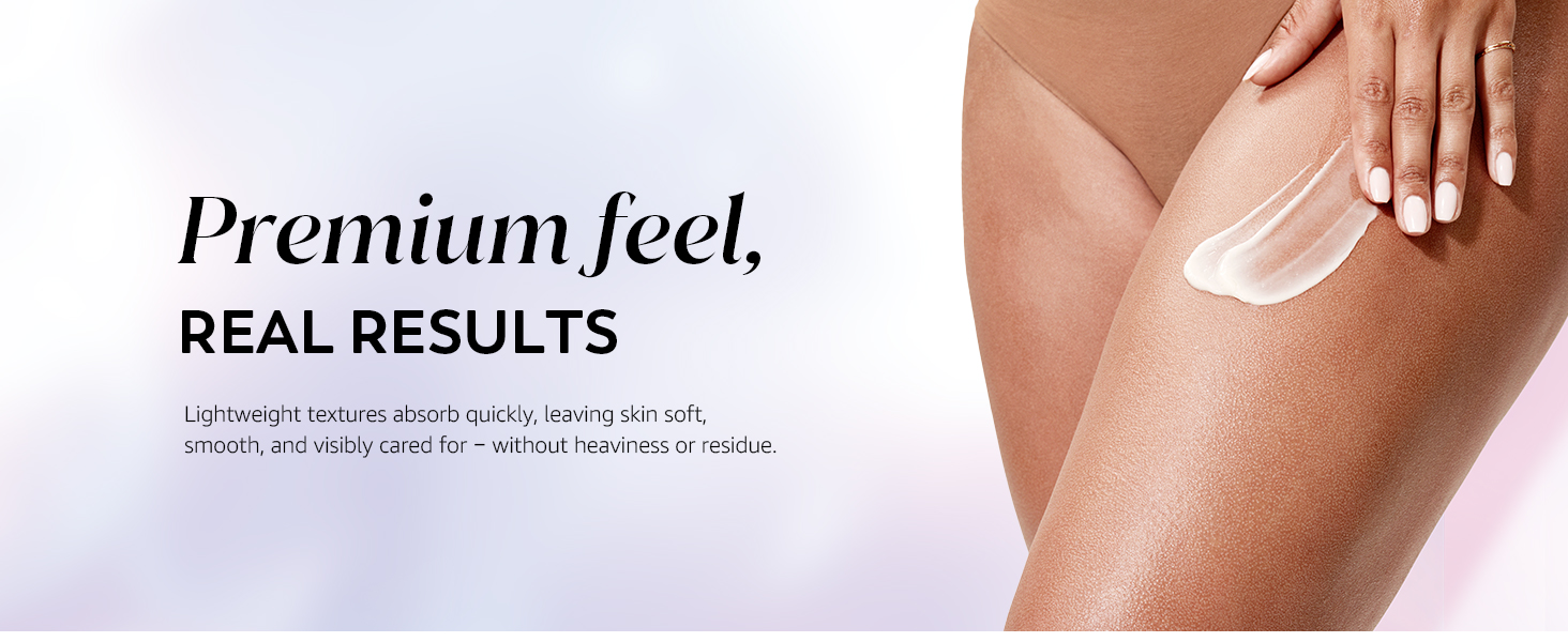 Woman applying lotion to her leg