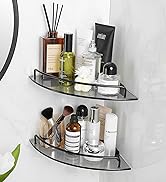 glass corner shelf