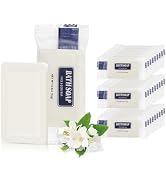 SLequipo 200 Pack Bulk Bar Soap, 14g Mini Soap Bars Bulk Individually Wrapped, 0.5 oz Travel Soap...