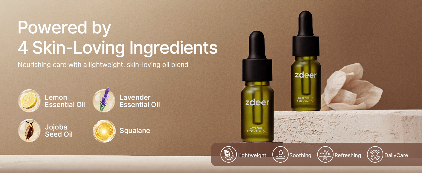 Powered by 4 Skin-Loving Ingredients