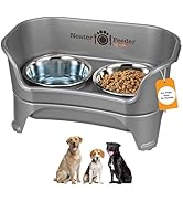 Neater Feeder Express Mess Proof Dog Bowls Elevated for Medium to Large Sized Breed, No Spill Rai...