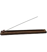 Incense Burner ~ Traditional Incense Holder with Inlaid Design ~ Approx 10 Inches 1pc