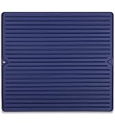 Amyandone Dish Drying Mat, 16" x 18" Silicone Drying Mat for Kitchen Counter, Large & Thicker Sil...