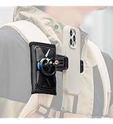 Rugvis Backpack Mount Bag Belt Shoulder Strap Clip Holder Attachment Compatible with iPhone 16/15...