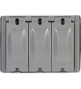 Morris 38922 Electrical Weatherproof Cover, 1-Pack, Grey