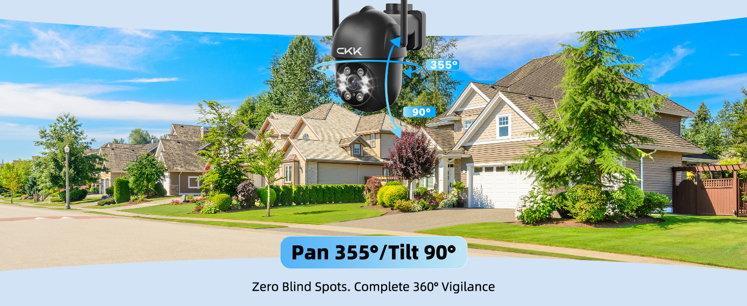 ckk security camera outdoor wireless