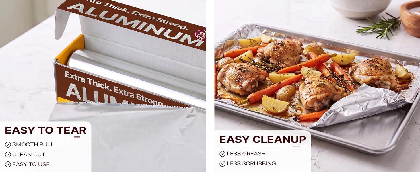 extra heavy-duty aluminum foil