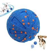 CONAMEI Interactive Dog Toys, Automatic Moving Dog Balls Self Rolling Vibrating Bouncing Ball for...