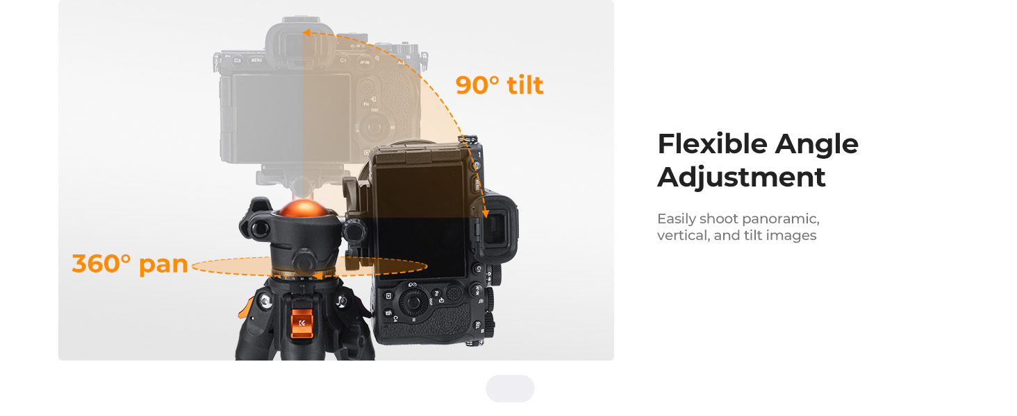 63" Aluminum Travel Tripod for Camera with Phone Holder