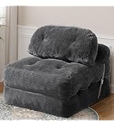 Vellorise Folding Sofa Bed, Convertible Sleeper Chair with Back Support and Pillow Futon,Boneless...