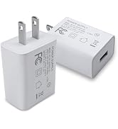 5V 2A Power Adapter UL Certified,USB Wall Charger Block Plug Box AC Fast Charging Cube Brick Home...