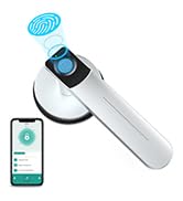 FDA01 fingerprint door lock with app control silver