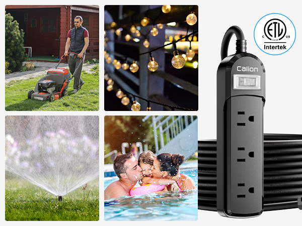 waterproof power strip outdoor