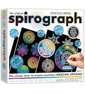 Spirograph Scratch & Shimmer – Arts and Crafts, Kids Toys, Art Supplies, Craft Supplies, Drawing ...