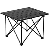 ROCK CLOUD Portable Camping Table Ultralight Aluminum Camp Table Folding Compact Beach Table for ...