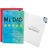 Ogeby Funny Fathers Day Card for Dad, Humor Father's Day Card from Son Daughter, My Dad Would Hig...