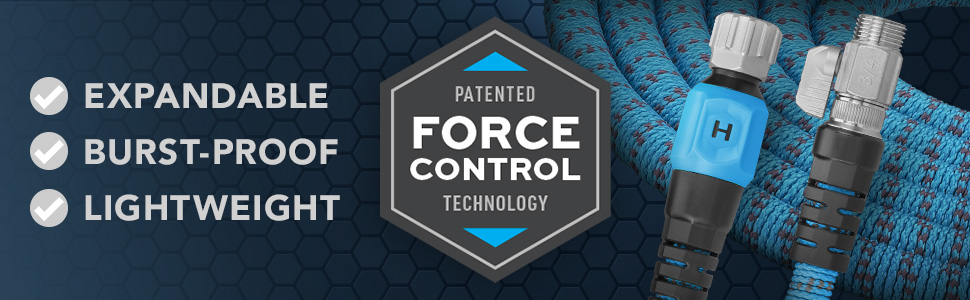 HydroTech Pro Series expandable hose is lightweight and burst-proof