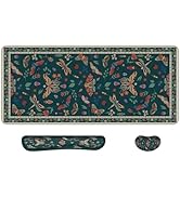 iCasso Large Mouse pad for Desk, Computer Desk Mat, 3Pcs XXL Keyboard and Mouse Pad + Keyboard Wr...