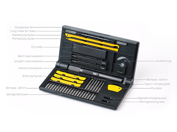 precision electric screwdriver set power screwdriver phone repair kit