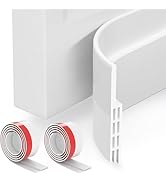 GroTheory 2 Pack Door Draft Stopper, Under Door Sweep for Exterior & Interior Doors, Weather Stri...