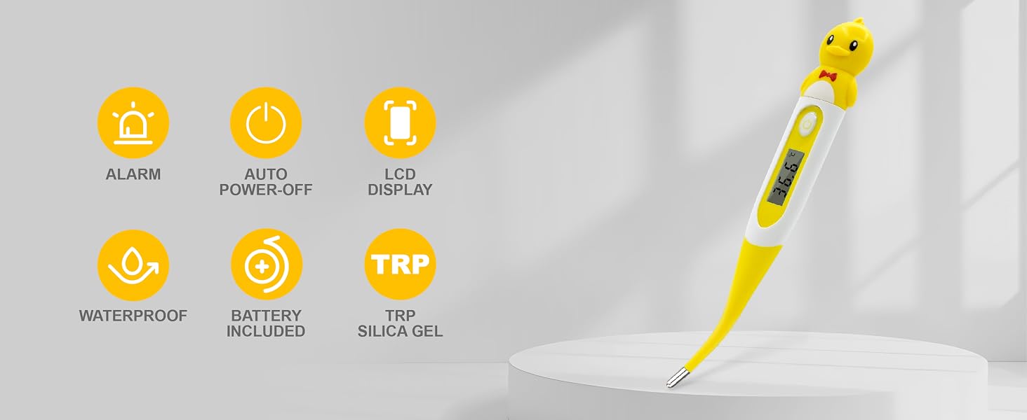 Digital Thermometer for Adults & Kids