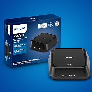 Philips GoPure GP5212 car air purifier: enjoy healthy air cleaned from 100 pollutants