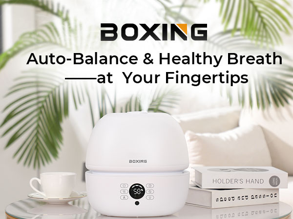 humidifiers for bedroom with humidistat & remote