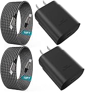 25W Samsung Super Fast Charger Type C, SCRUAK 2Pack S23 Ultra Charger PD/PPS USB C Super Fast Cha...