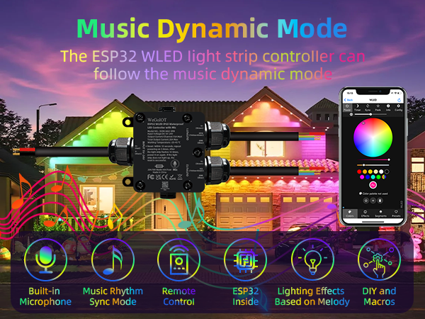 Waterproof ESP32 WLED Controller