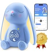 2025 Mom's Choice Awards | White Noise Sound Machine Baby - Cry Detection, Night Light, 100 Sooth...