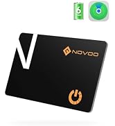 NOVOO SmartCard Wallet Tracker Card Air Tag - 1.6mm, 6-Year Battery, Apple Find My(iOS Only, Not ...