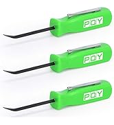 PQY Mini Pocket Pry Bar with Pocket Clip 4.5" Length 3pcs (Green)