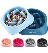 MateeyLife Slow Feeder Dog Bowls 2PCS, Anti-Choking Puzzle Dog Food Bowls, Anti-Slip Interactive ...