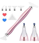 benote Diamond Art Painting Pen Accessories Tools, Metal Square and Round Tips Ergonomic Diamond ...