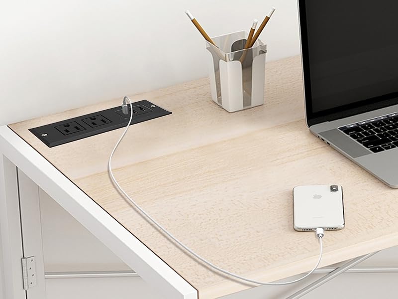 Desk Mount Power Strip USB C
