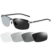 YIMI Polarized Photochromic Driving z87 Sunglasses For Men Women Day and Night safety glasses